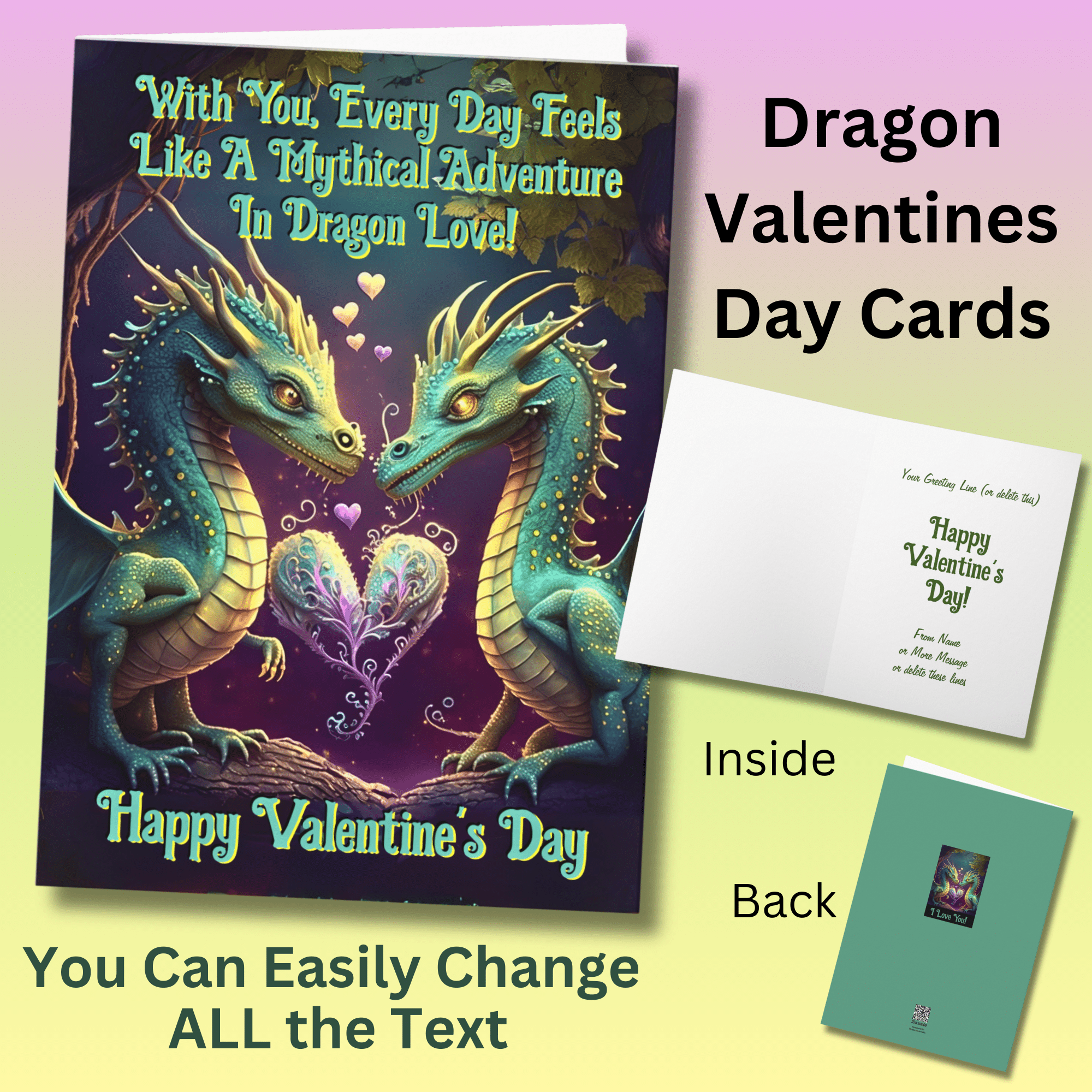 Valentines Cards Dragon (6)